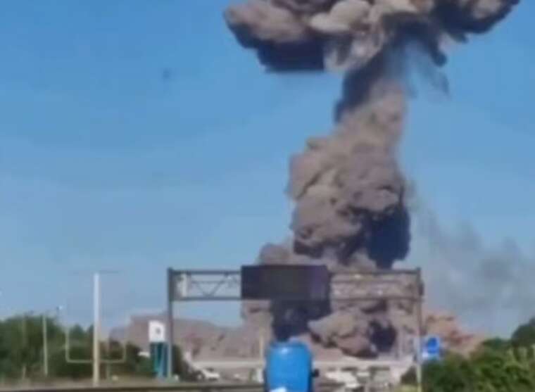 Explosion at a gas station in Zhytomyr: traffic on the Kyiv — Chop highway is blocked