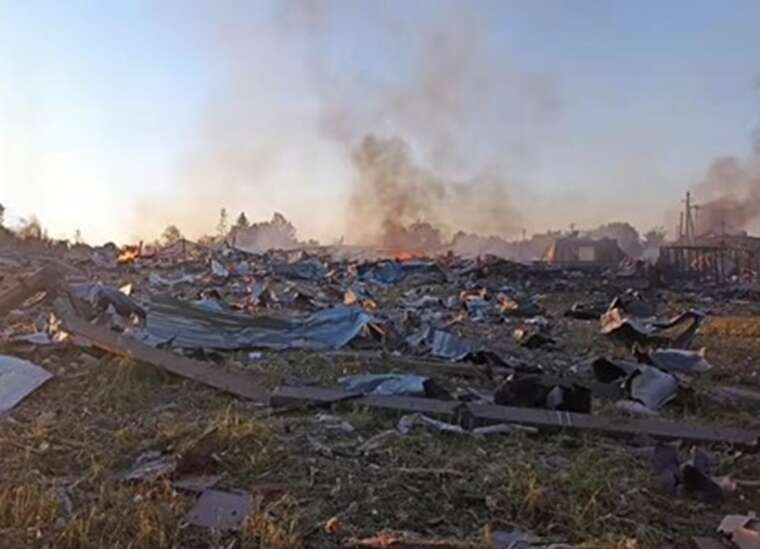 Explosions in Zhytomyr region: the number of injured increased to 82, the fire has been extinguished