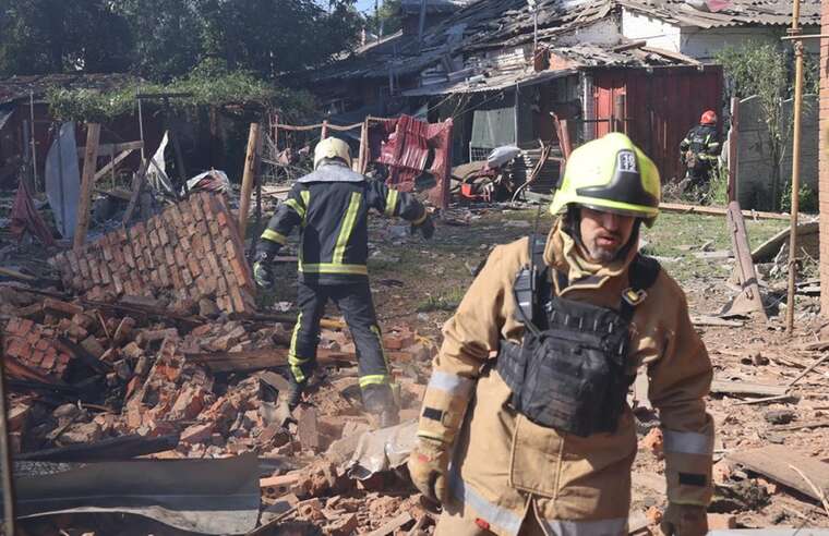 Внаслідок удару дронів по ТЦК у Полтаві поранено чотирьох військових