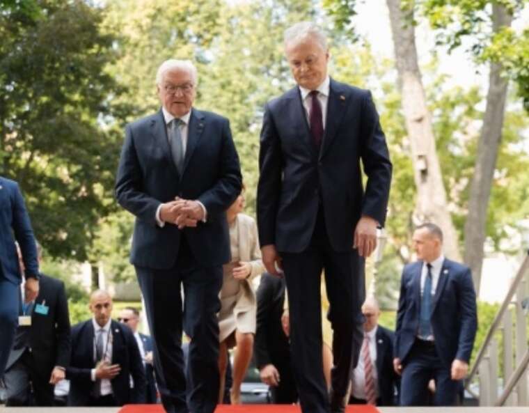 Президенти Німеччини та Литви обговорили допомогу Україні та вплив на Росію