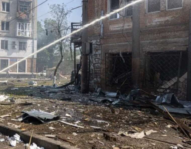 У Запоріжжі після удару по військкомату поранено 11 військових, загиблих немає