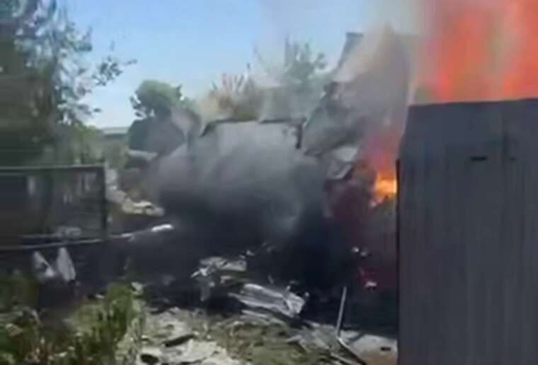 У Татарстані під час випробувань російський безпілотник упав на будинок