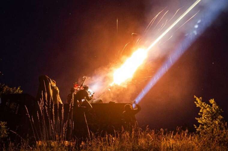 У Київській області ППО працює по ворожих дронах