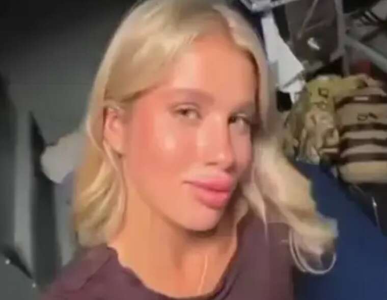 Російська блогерка Шалаєва похизувалась польотом у закритий аеропорт Ростова на військовому літаку