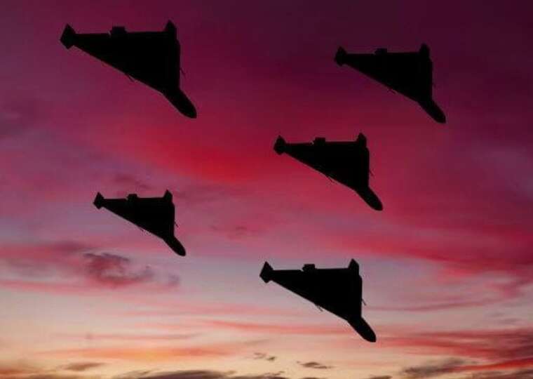 В воздушном пространстве над Украиной зафиксировано более 20 "Шахедов", - ВС