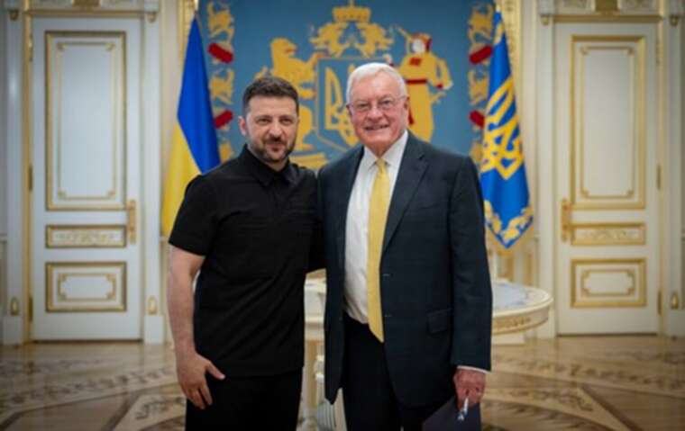 Zelenskyy met with Kellogg in Kyiv