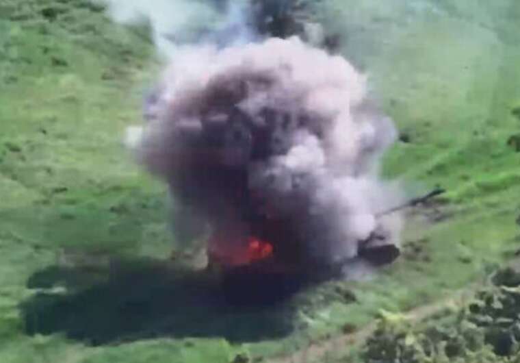 Pilots of the 414th USF Brigade destroyed a GRAD, an air defense system, a gun, and an invaders tank.