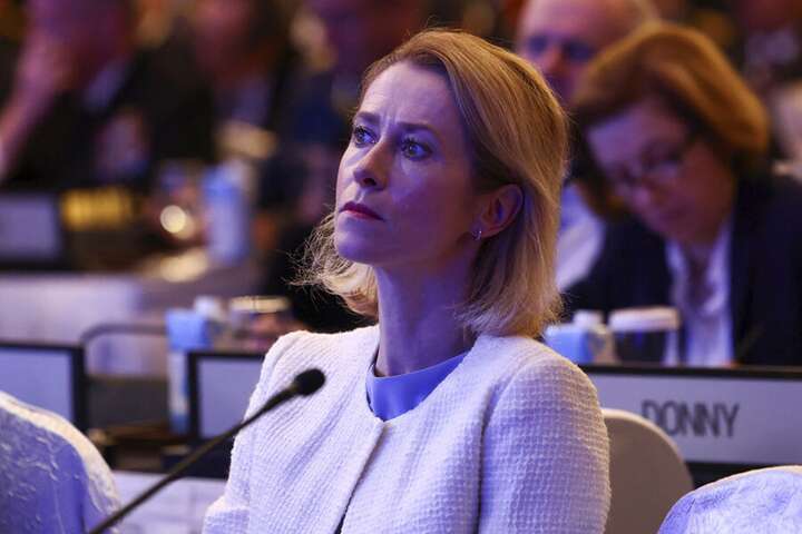 Каллас закликала США "розділити тягар" купівлі зброї для України