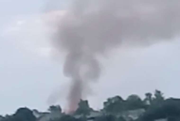 У Краматорську пролунали вибухи: піднявся стовп диму