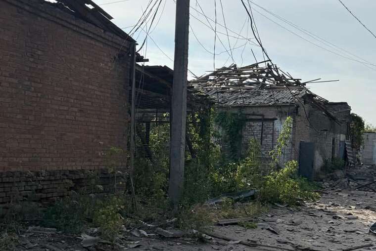 The occupiers struck Slovyansk with "Shaheds"