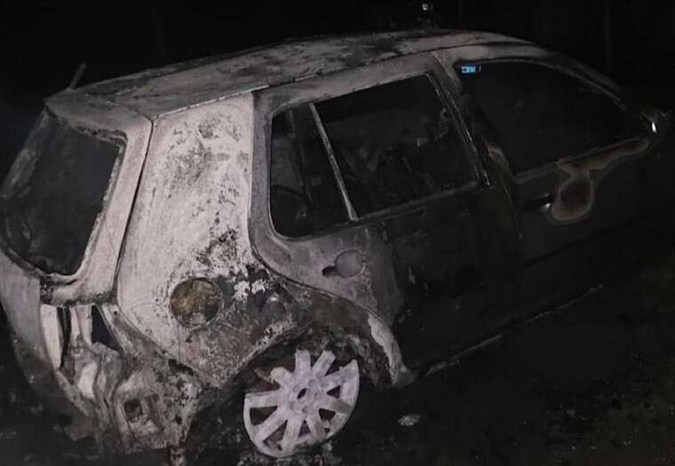 В Марганце Днепропетровской области мужчина устроил поджог автомобиля сотрудника ТЦК