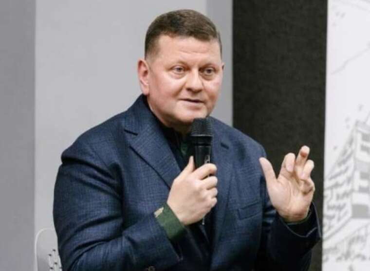 Залужный скептически оценил идею размещения западного военного контингента в Украине