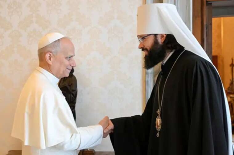 Папа Римський Лев XIV вперше прийняв представника РПЦ