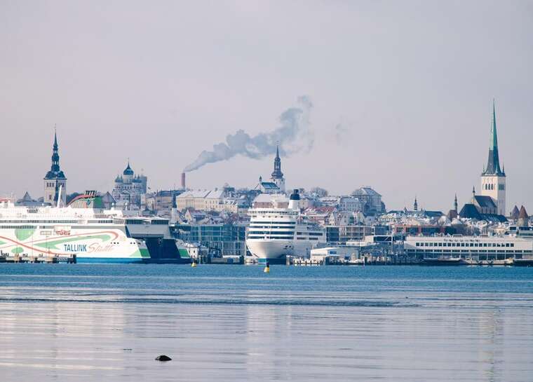 Российский корабль незаконно вошел в территориальные воды Эстонии
