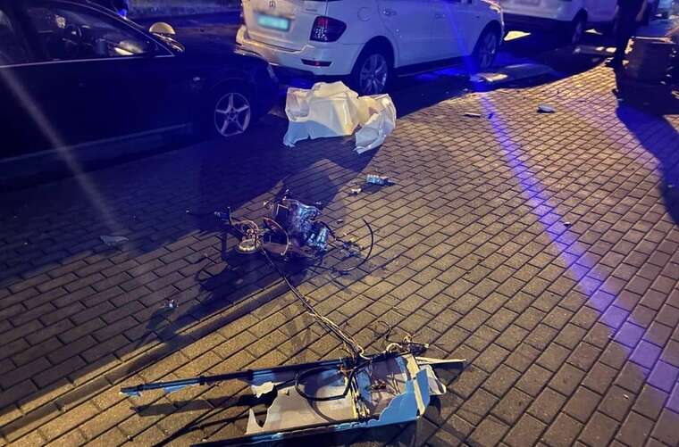 У Мінську вночі впав дрон: його подавили РЕБ