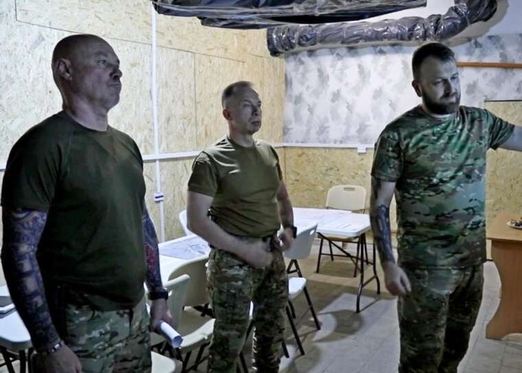 Syrskyi: The Russians have intensified offensive actions in the Kamyanske area