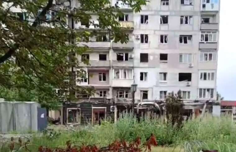 Frontline Myrnohrad suffers from shelling: footage has appeared online