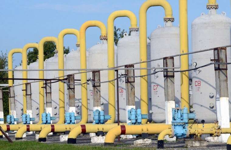 Ukrainian gas reserves at a record low level, - analysts