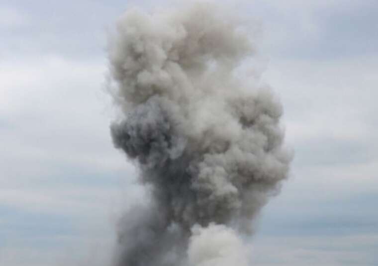 Explosions are heard in Sumy