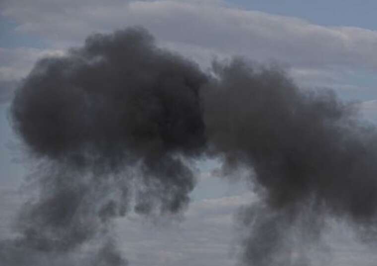 Explosions rang out in Kremenchuk during a ballistic attack