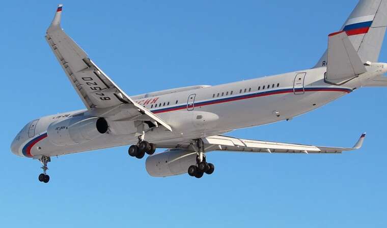 Самолет с Путиным вылетел из Магадана