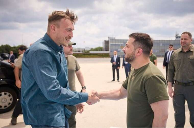 Denys Prokopenko "Redis" was awarded the Order of Bohdan Khmelnytskyi, II degree