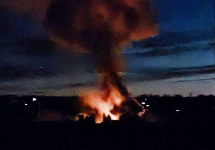 Russian forces shelled Slovyansk