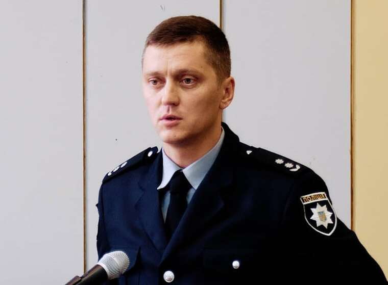 The head of the Obukhiv police, Maksym Dyomin, hides income and uses expensive cars