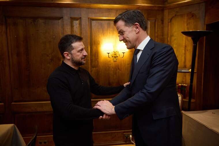 Zelenskyy held a meeting in Kyiv with NATO Secretary General Mark Rutte