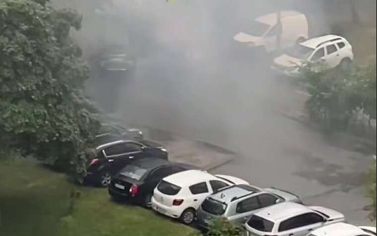A car exploded in Troyeshchyna, Kyiv
