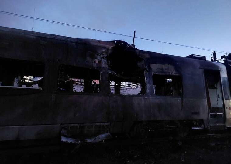 Россия атаковала парк "Интерсити+": один поезд существенно поврежден