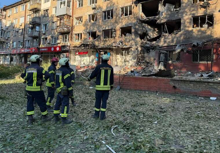 Опубліковано нові кадри наслідків нічної атаки по Києву