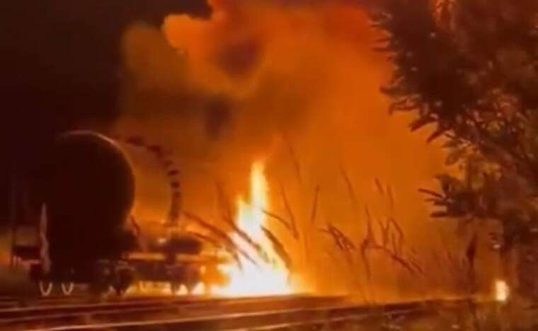 The DIU destroyed the Tver hub station: an attack on the logistics of Russian troops