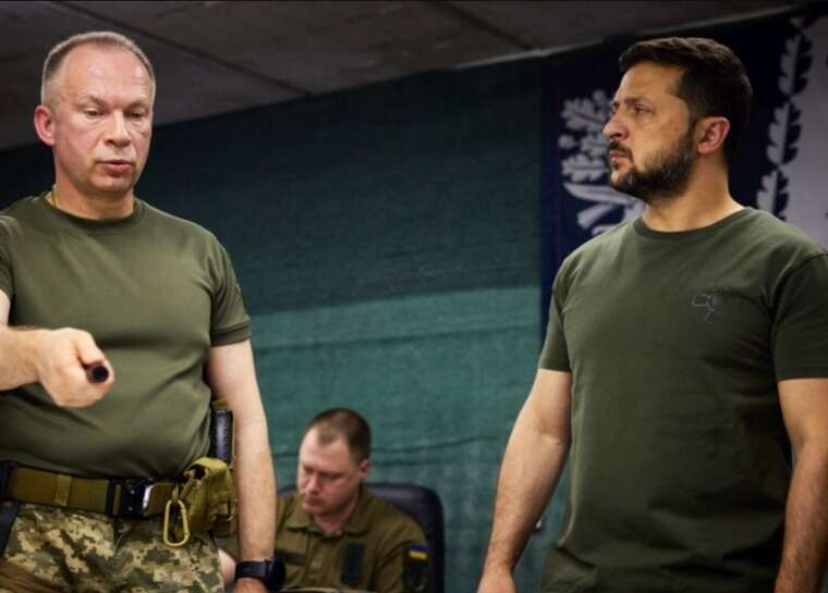 Зеленський заслухав доповідь Сирського: Найбільший тиск окупанти чинять на Покровському напрямку