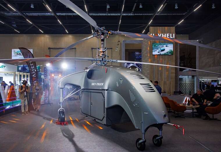 Білорусь провела випробування безпілотного гелікоптера Sky-Truck з двигунами Rolls-Royce