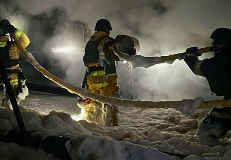 З’явилися деталі атаки РФ на Київщину: села без газу, пожежа на підприємстві