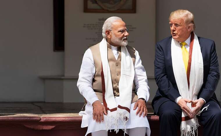 Трамп і Моді натякнули на потепління відносин
