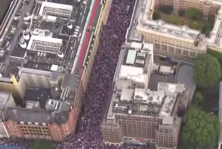 У Лондоні відбувся мітинг проти ісламізації та міграційної політики