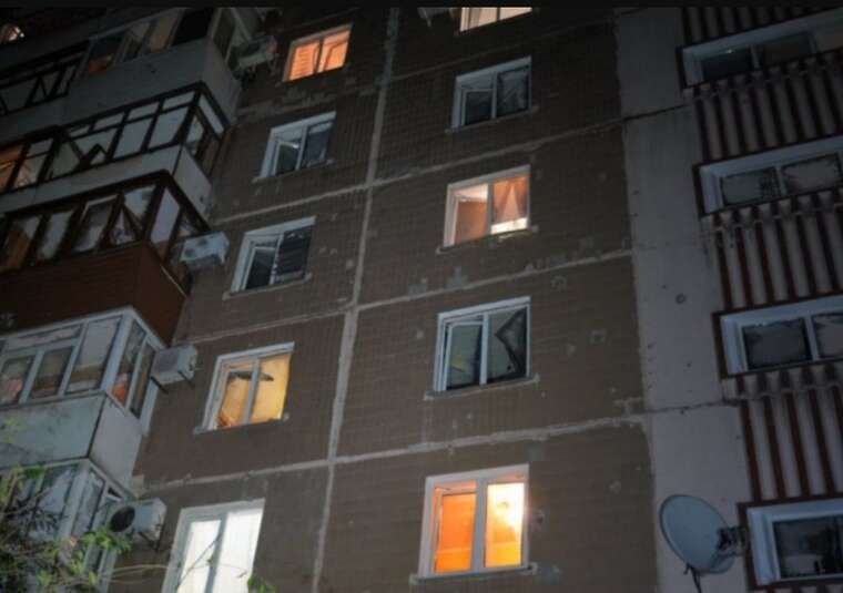 Night attack on Zaporizhzhya: one person killed, 13 injured