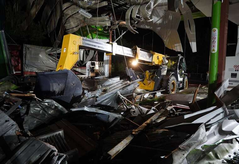 Near Poltava, the number of people injured from the "Shahed" strike has increased to four