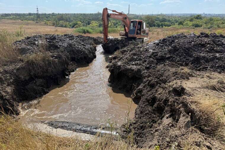 The accident left Pervomaysk, Alchevsk, and other cities of the occupied Luhansk region without water