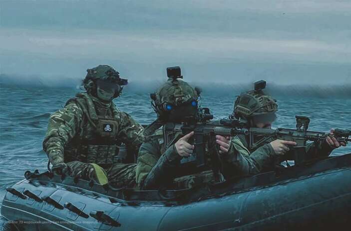 Українські спецпризначенці успішно провели рейд на Тендрівську косу та встановили мінні загородження