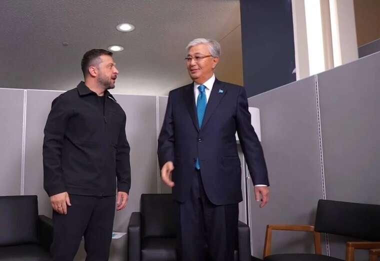 Зеленський зустрівся з Токаєвим: Обговорили мир та відновлення України