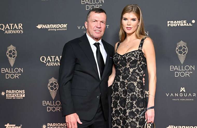 64-річний Лотар Маттеус з’явився на "Золотому м’ячі" з 26-річною моделлю