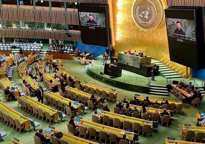 Зеленський виступив на Генасамблеї ООН у Нью-Йорку