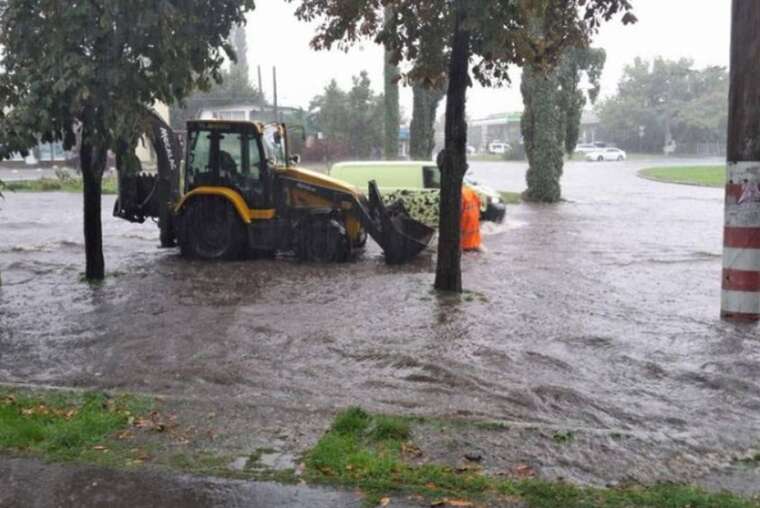 Одесса и Черноморск страдают от последствий сильных ливней