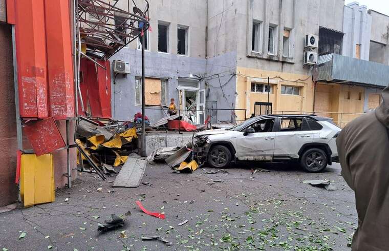 Дрон-камикадзе атаковал автомобиль: Тяжело ранен "глава" оккупационной администрации Новой Каховки Леонтьев