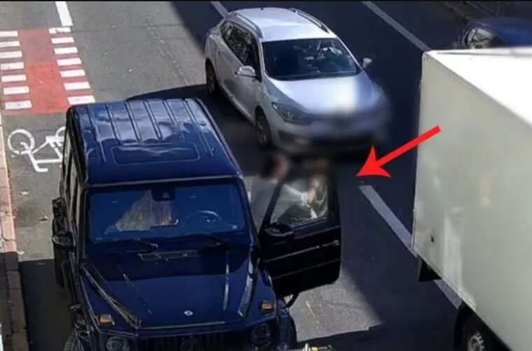 Водителя «Мерседеса», который напал на велосипедиста в Киеве, задержали повторно