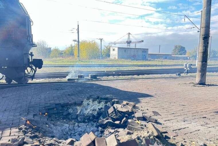 In Shostka, one person was killed as a result of a strike on the station