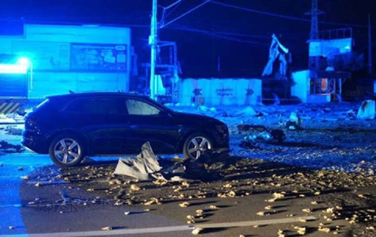 Поліція показала жах перших хвилин після нічного удару РФ по Запоріжжю